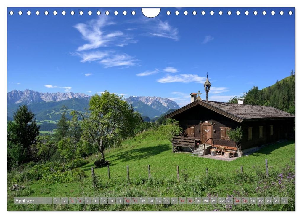 Weitere Ansicht: Kaiserwinkl - Sommerbilder aus Tirol (Wandkalender 2027 DIN A4 quer), CALVENDO Monatskalender | Christof Wermter, Calvendo