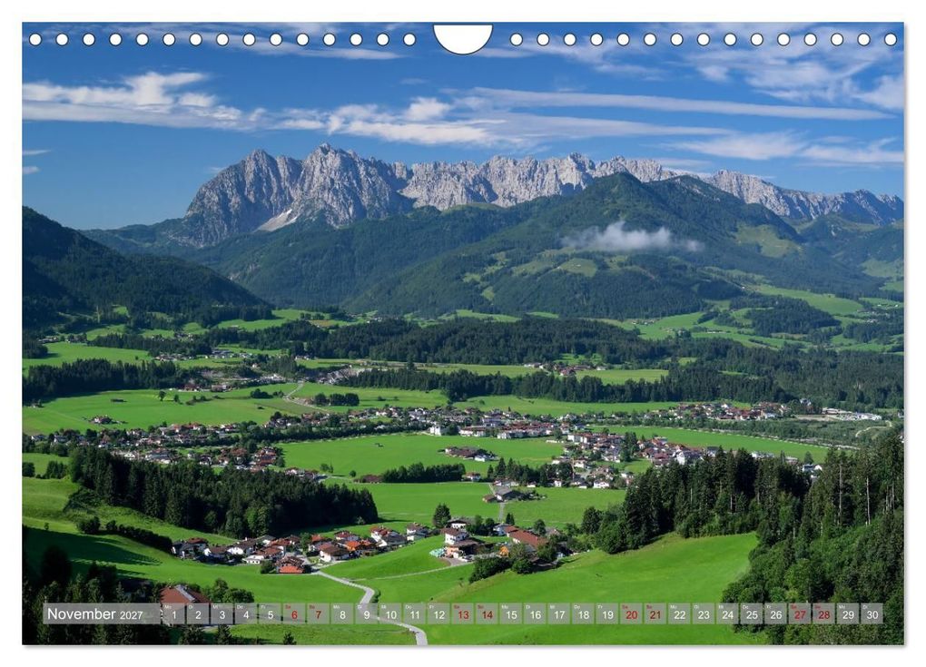 Weitere Ansicht: Kaiserwinkl - Sommerbilder aus Tirol (Wandkalender 2027 DIN A4 quer), CALVENDO Monatskalender | Christof Wermter, Calvendo