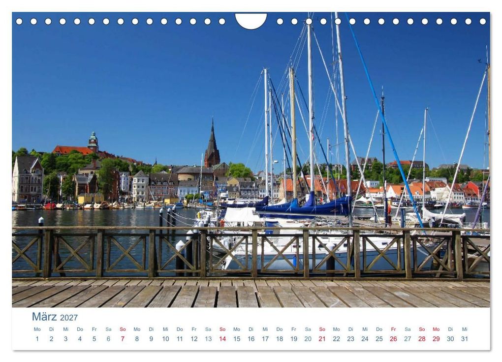 Weitere Ansicht: Flensburg 2027. Impressionen rund um den Hafen (Wandkalender 2027 DIN A4 quer), CALVENDO Monatskalender | Steffani Lehmann, Calvendo