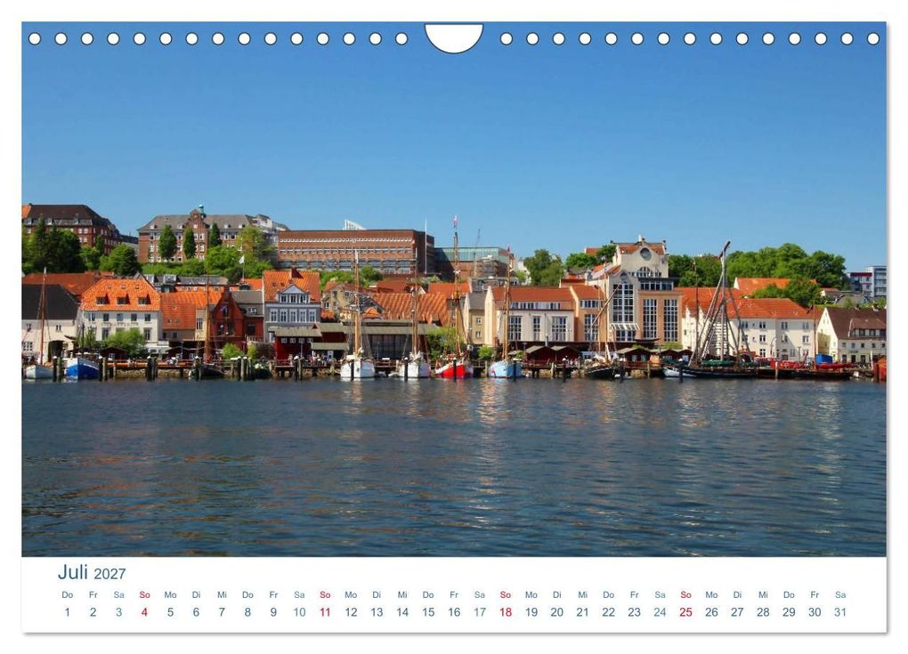 Weitere Ansicht: Flensburg 2027. Impressionen rund um den Hafen (Wandkalender 2027 DIN A4 quer), CALVENDO Monatskalender | Steffani Lehmann, Calvendo