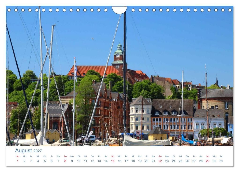 Weitere Ansicht: Flensburg 2027. Impressionen rund um den Hafen (Wandkalender 2027 DIN A4 quer), CALVENDO Monatskalender | Steffani Lehmann, Calvendo