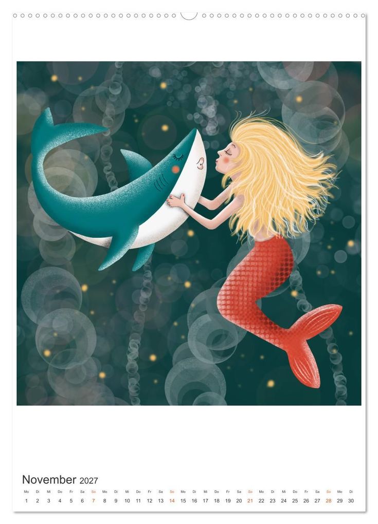 Weitere Ansicht: SAVE OUR OCEANS - Ursprung allen Lebens (Wandkalender 2027 DIN A2 hoch), CALVENDO Monatskalender | Danja Krampikowski, Calvendo
