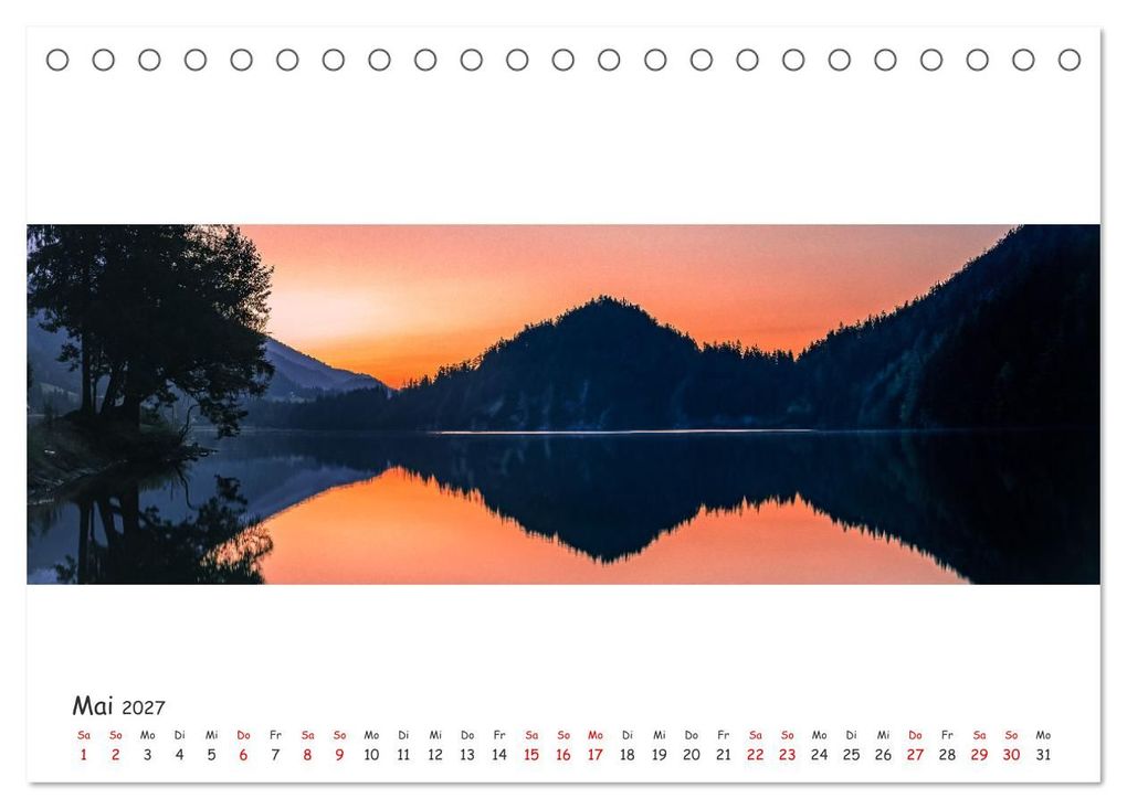 Weitere Ansicht: Wilder Kaiser Panorama 2027 (Tischkalender 2027 DIN A5 quer), CALVENDO Monatskalender | Marco Martycz, Calvendo