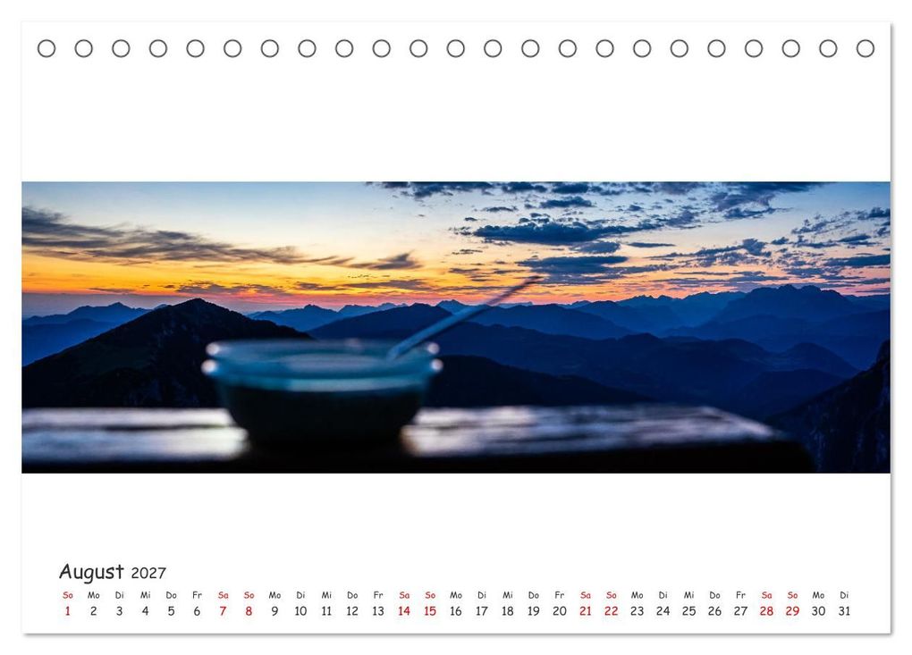 Weitere Ansicht: Wilder Kaiser Panorama 2027 (Tischkalender 2027 DIN A5 quer), CALVENDO Monatskalender | Marco Martycz, Calvendo