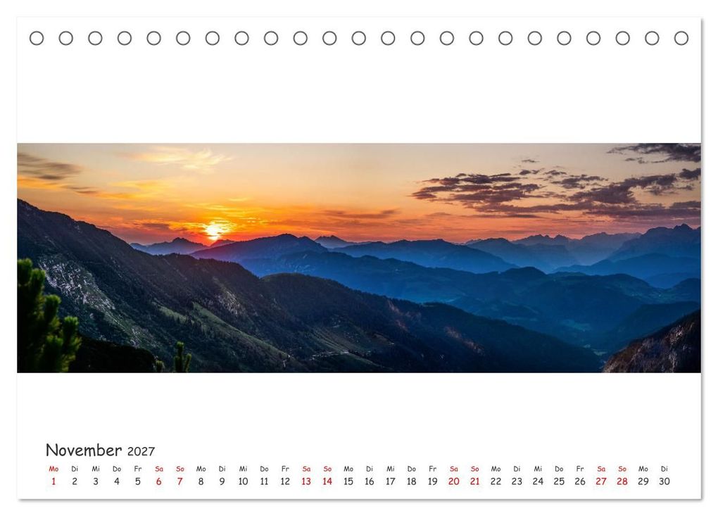 Weitere Ansicht: Wilder Kaiser Panorama 2027 (Tischkalender 2027 DIN A5 quer), CALVENDO Monatskalender | Marco Martycz, Calvendo