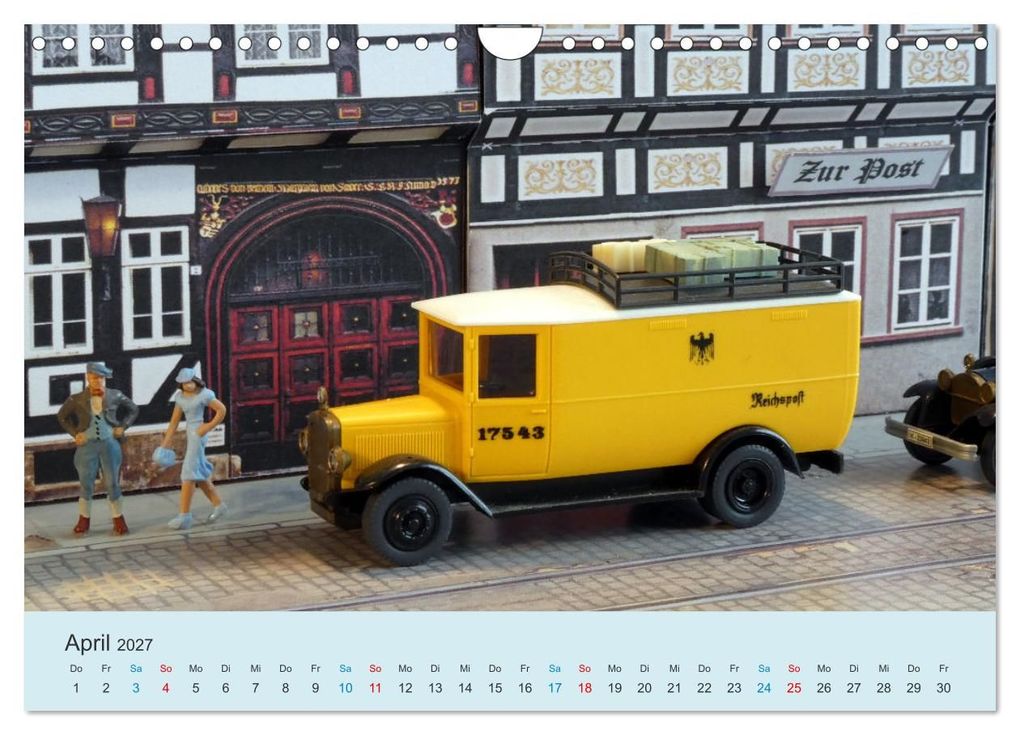 Weitere Ansicht: Die Post ist da (Wandkalender 2027 DIN A4 quer), CALVENDO Monatskalender | Klaus-Peter Huschka, Calvendo