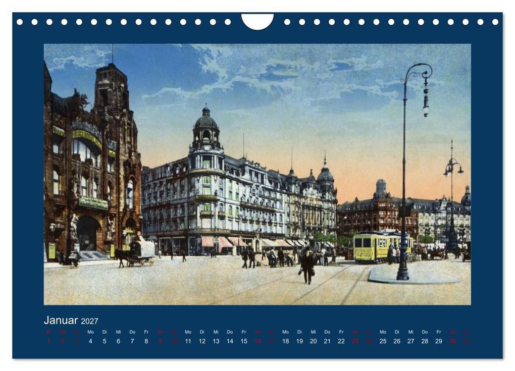 Weitere Ansicht: Historisches Frankfurt am Main von 1888 bis 1918 (Wandkalender 2027 DIN A4 quer), CALVENDO Monatskalender | Jens Siebert, Calvendo