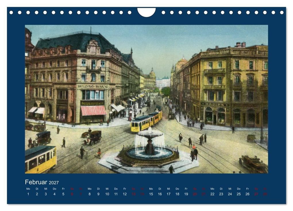 Weitere Ansicht: Historisches Frankfurt am Main von 1888 bis 1918 (Wandkalender 2027 DIN A4 quer), CALVENDO Monatskalender | Jens Siebert, Calvendo