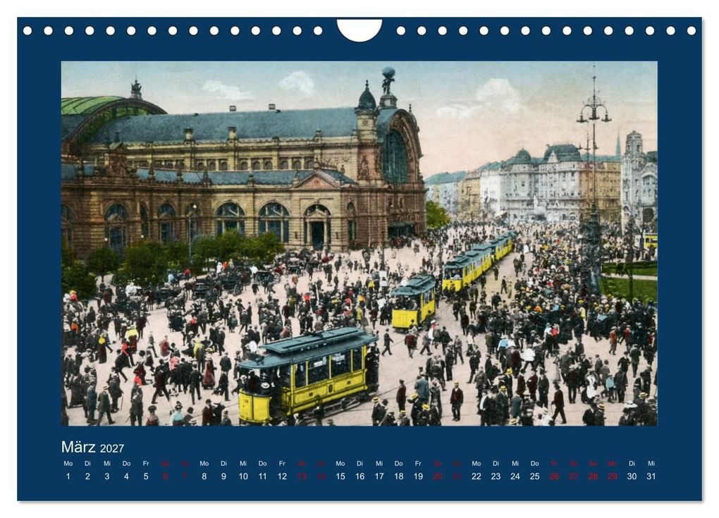 Weitere Ansicht: Historisches Frankfurt am Main von 1888 bis 1918 (Wandkalender 2027 DIN A4 quer), CALVENDO Monatskalender | Jens Siebert, Calvendo