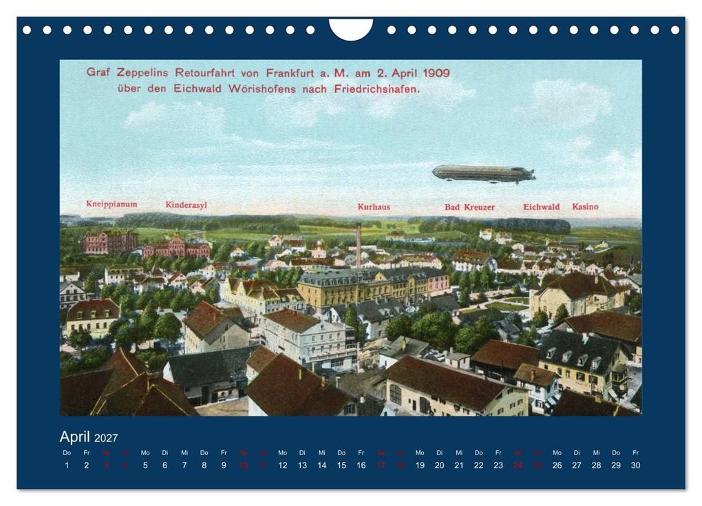 Weitere Ansicht: Historisches Frankfurt am Main von 1888 bis 1918 (Wandkalender 2027 DIN A4 quer), CALVENDO Monatskalender | Jens Siebert, Calvendo