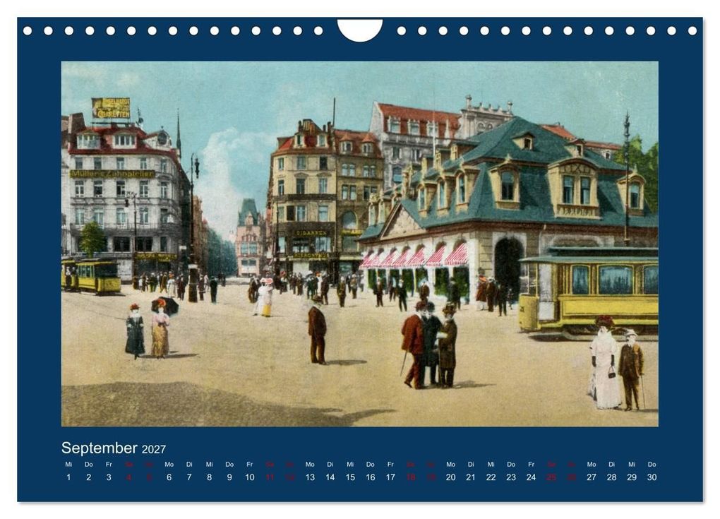Weitere Ansicht: Historisches Frankfurt am Main von 1888 bis 1918 (Wandkalender 2027 DIN A4 quer), CALVENDO Monatskalender | Jens Siebert, Calvendo
