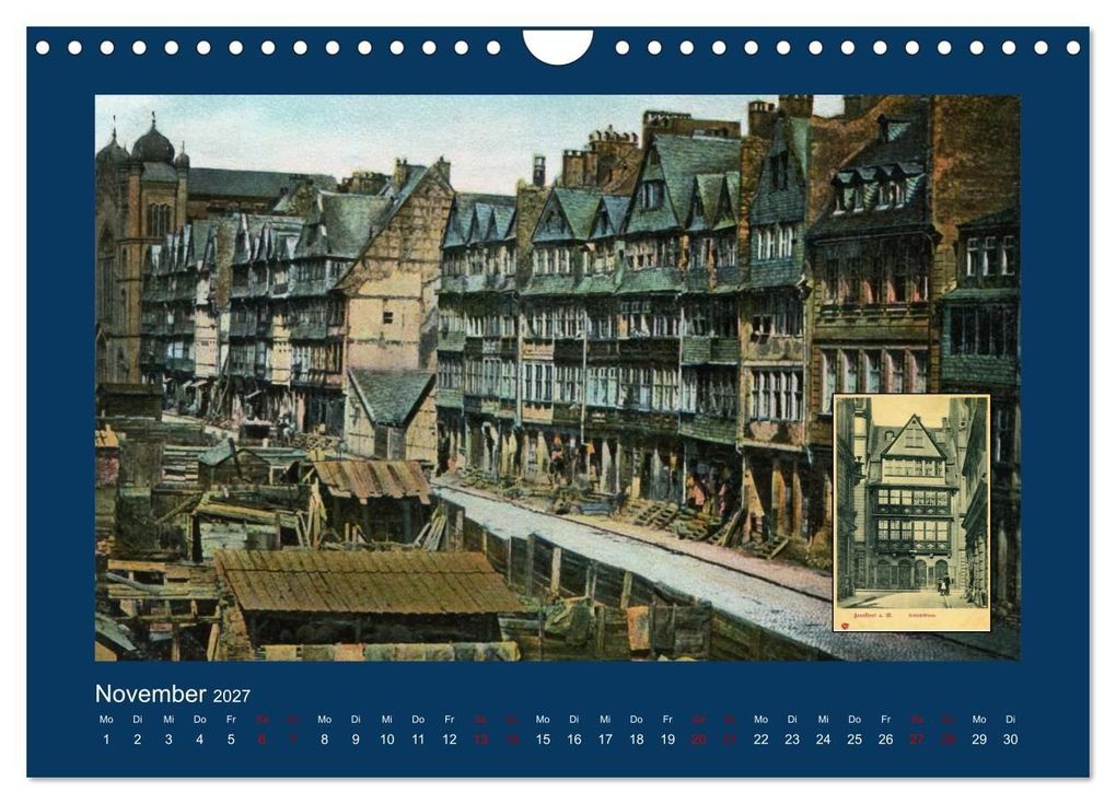 Weitere Ansicht: Historisches Frankfurt am Main von 1888 bis 1918 (Wandkalender 2027 DIN A4 quer), CALVENDO Monatskalender | Jens Siebert, Calvendo