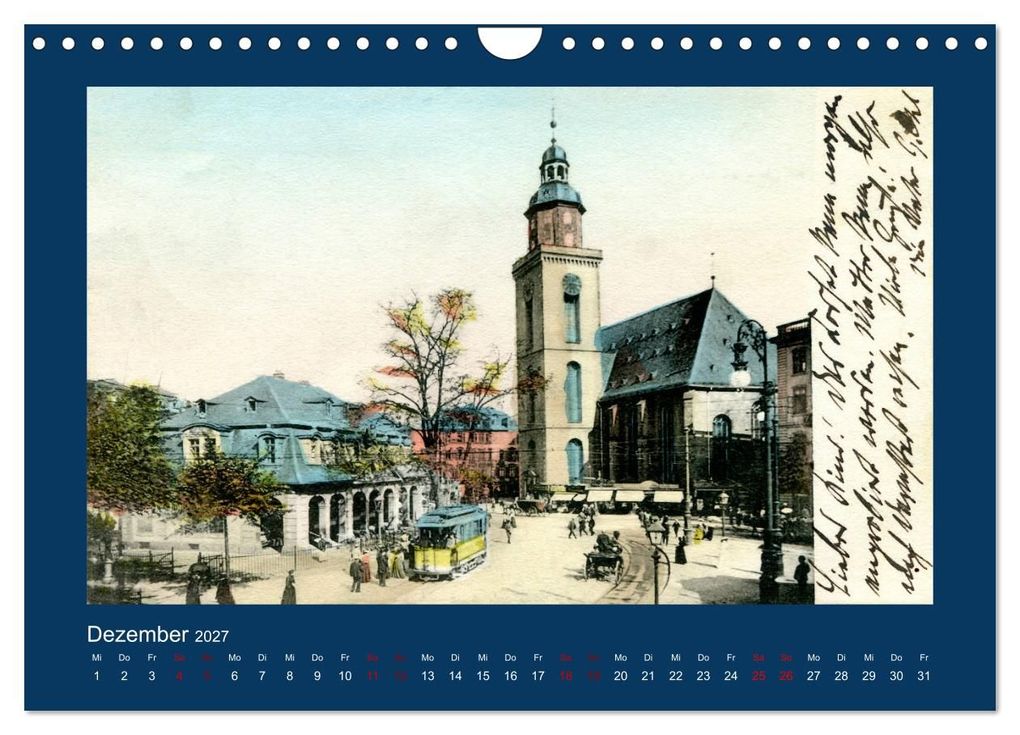 Weitere Ansicht: Historisches Frankfurt am Main von 1888 bis 1918 (Wandkalender 2027 DIN A4 quer), CALVENDO Monatskalender | Jens Siebert, Calvendo
