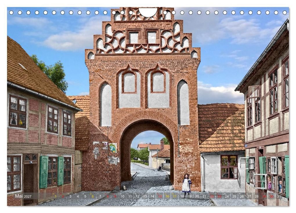 Weitere Ansicht: Sachsen-Anhalt - Orte zur Kaiserzeit in Farbe - Fotos restauriert und koloriert (Wandkalender 2027 DIN A4 quer), CALVENDO Monatskalender | André Tetsch, Calvendo