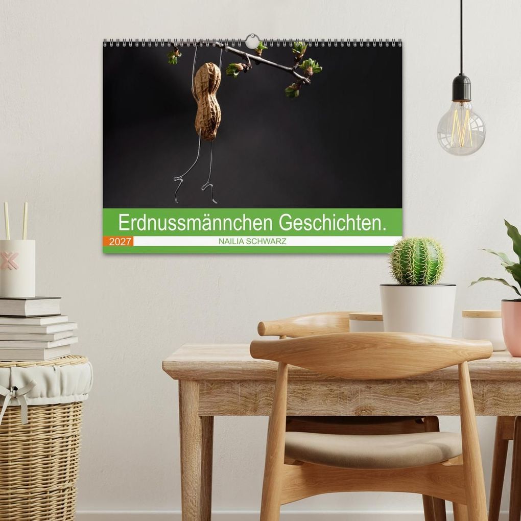 Weitere Ansicht: Erdnussmännchen Geschichten. (Wandkalender 2027 DIN A3 quer), CALVENDO Monatskalender | Nailia Schwarz, Calvendo