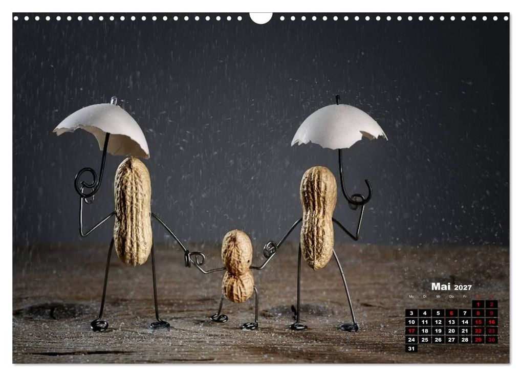 Weitere Ansicht: Erdnussmännchen Geschichten. (Wandkalender 2027 DIN A3 quer), CALVENDO Monatskalender | Nailia Schwarz, Calvendo
