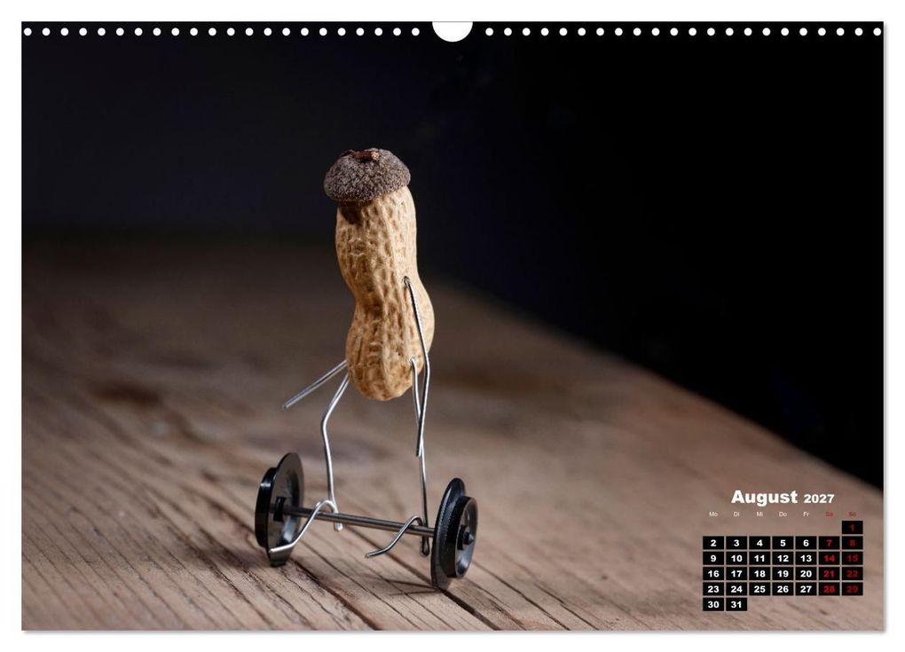 Weitere Ansicht: Erdnussmännchen Geschichten. (Wandkalender 2027 DIN A3 quer), CALVENDO Monatskalender | Nailia Schwarz, Calvendo