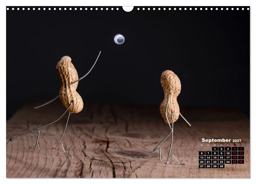 Weitere Ansicht: Erdnussmännchen Geschichten. (Wandkalender 2027 DIN A3 quer), CALVENDO Monatskalender | Nailia Schwarz, Calvendo