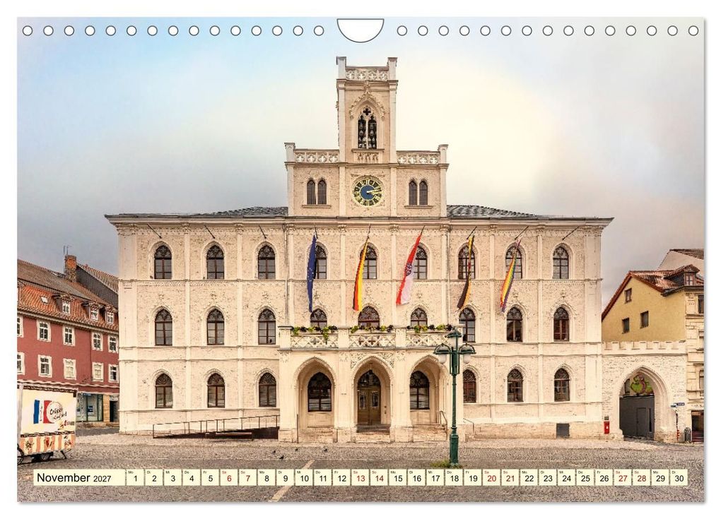 Weitere Ansicht: Weimar - Kulturstadt im Herzen Europas (Wandkalender 2027 DIN A4 quer), CALVENDO Monatskalender | Ulrich Männel, Calvendo