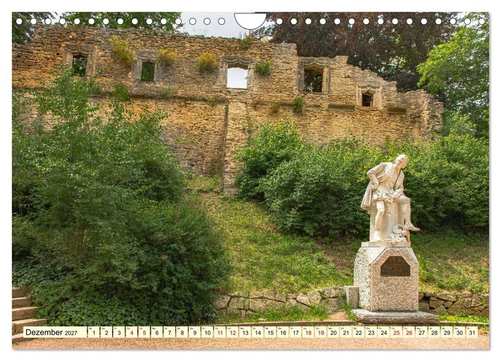 Weitere Ansicht: Weimar - Kulturstadt im Herzen Europas (Wandkalender 2027 DIN A4 quer), CALVENDO Monatskalender | Ulrich Männel, Calvendo