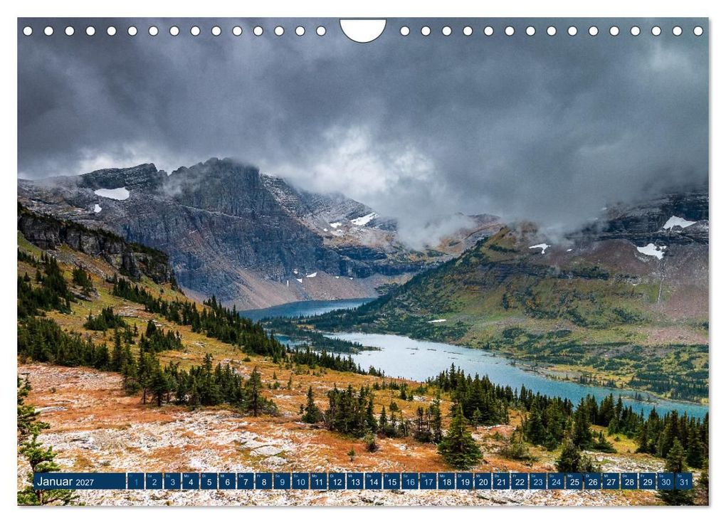 Weitere Ansicht: Glacier National Park - Abenteuer in den Rocky Mountains (Wandkalender 2027 DIN A4 quer), CALVENDO Monatskalender | Thomas Holtgräwe, Calvendo