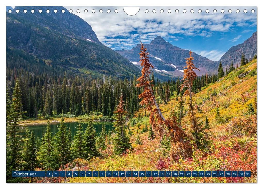 Weitere Ansicht: Glacier National Park - Abenteuer in den Rocky Mountains (Wandkalender 2027 DIN A4 quer), CALVENDO Monatskalender | Thomas Holtgräwe, Calvendo