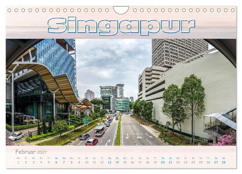 Weitere Ansicht: Singapur als Panorama (Wandkalender 2027 DIN A4 quer), CALVENDO Monatskalender | Dieter Gödecke, Calvendo