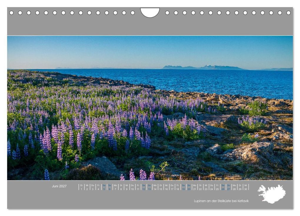 Weitere Ansicht: Naturerlebnis Island (Wandkalender 2027 DIN A4 quer), CALVENDO Monatskalender | Thomas Holtgräwe, Calvendo