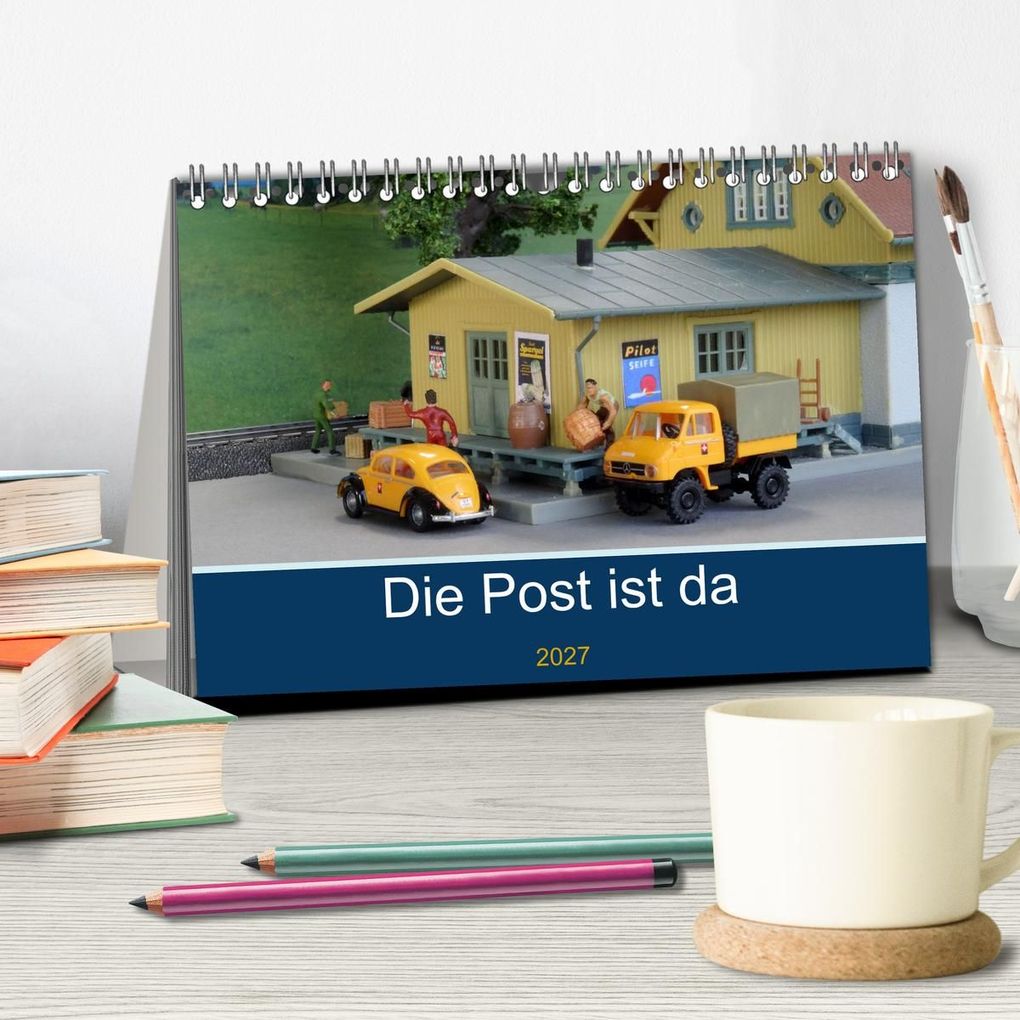 Weitere Ansicht: Die Post ist da (Tischkalender 2027 DIN A5 quer), CALVENDO Monatskalender | Klaus-Peter Huschka, Calvendo