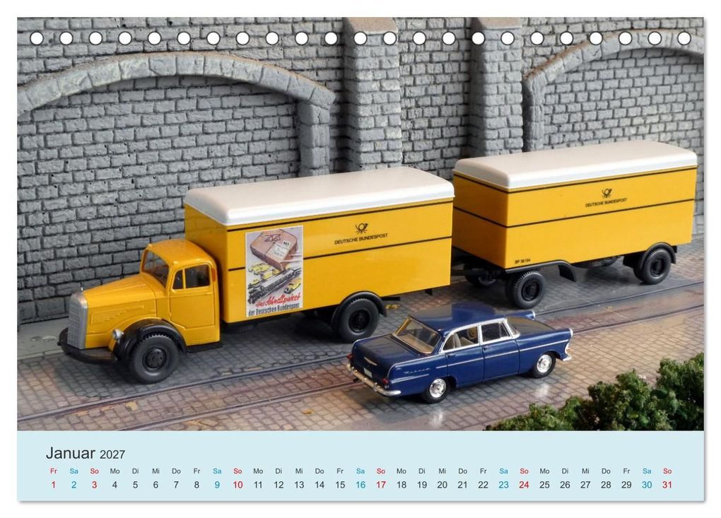 Weitere Ansicht: Die Post ist da (Tischkalender 2027 DIN A5 quer), CALVENDO Monatskalender | Klaus-Peter Huschka, Calvendo