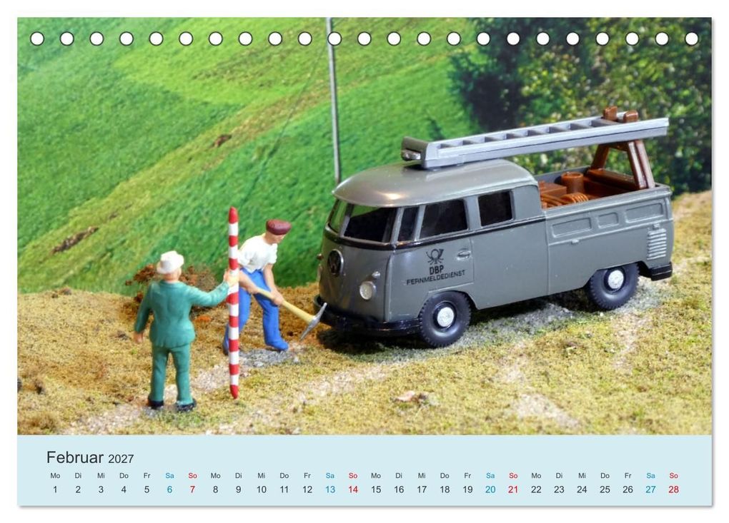 Weitere Ansicht: Die Post ist da (Tischkalender 2027 DIN A5 quer), CALVENDO Monatskalender | Klaus-Peter Huschka, Calvendo