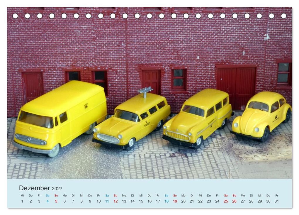 Weitere Ansicht: Die Post ist da (Tischkalender 2027 DIN A5 quer), CALVENDO Monatskalender | Klaus-Peter Huschka, Calvendo