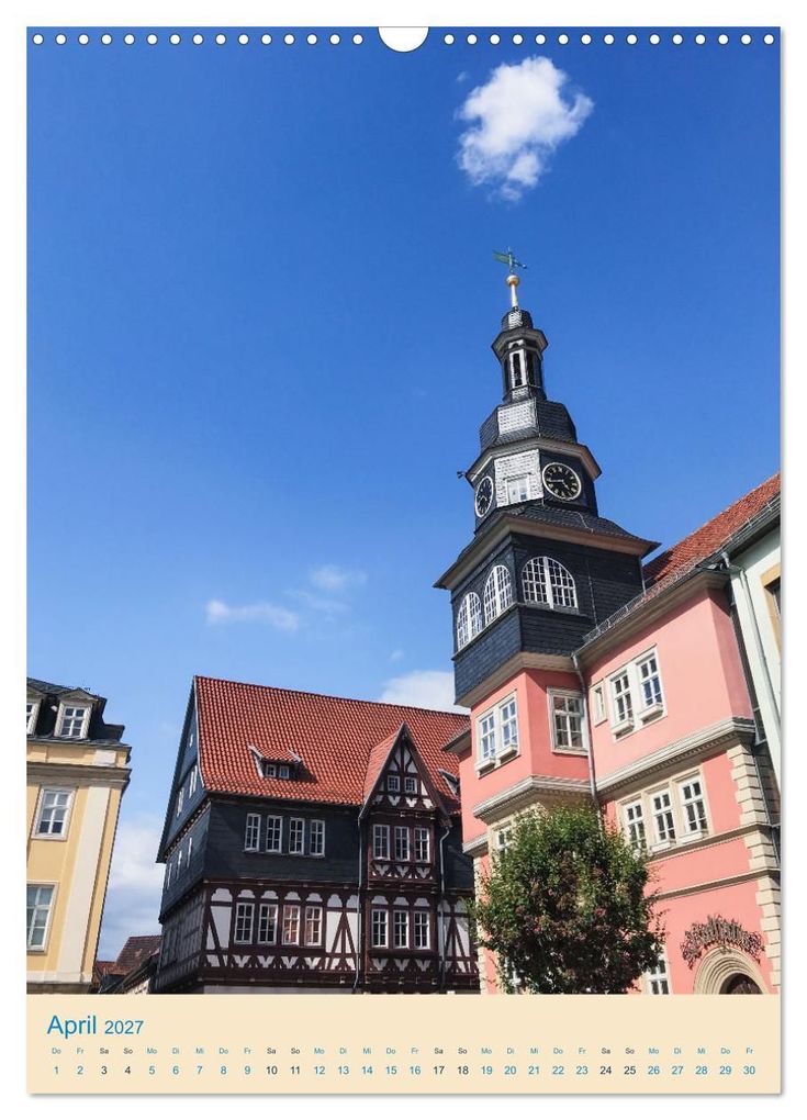 Weitere Ansicht: Erfurt und Eisenach - Traumhaft Schön (Wandkalender 2027 DIN A3 hoch), CALVENDO Monatskalender | Gaby Wojciech, Calvendo