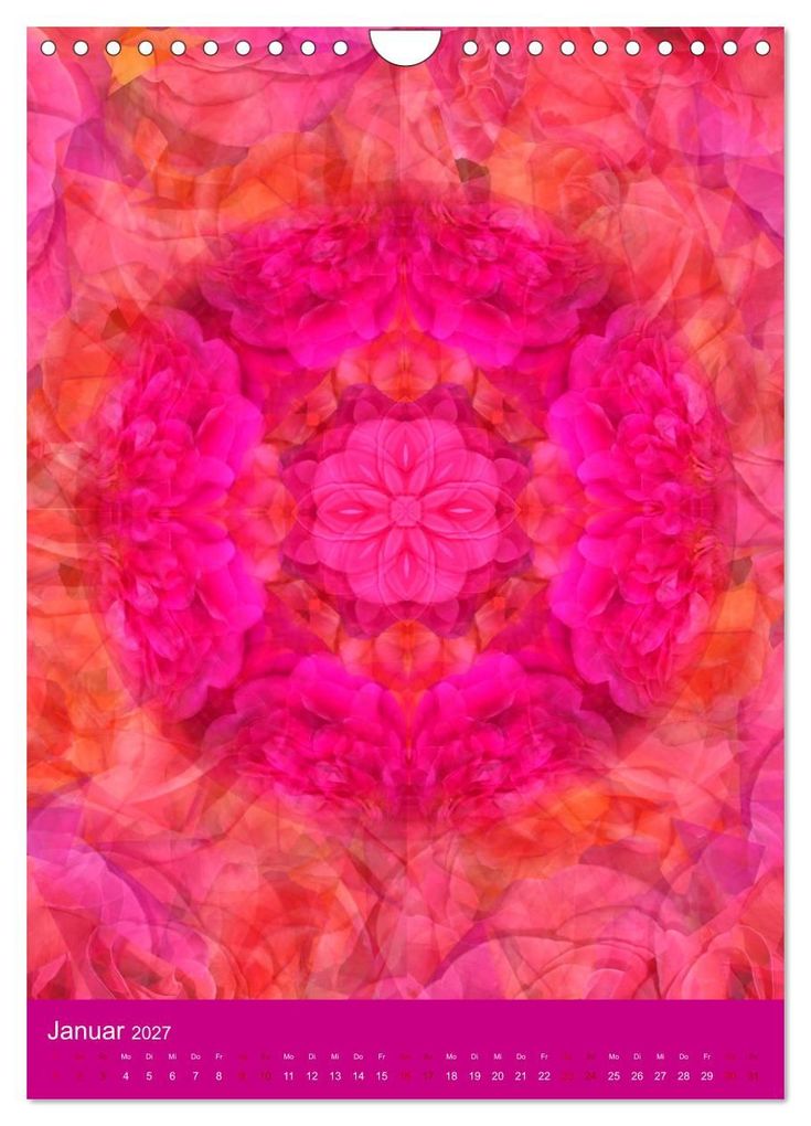 Weitere Ansicht: Meditative Pflanzenmandalas (Wandkalender 2027 DIN A4 hoch), CALVENDO Monatskalender | Christine B-B Müller, Calvendo