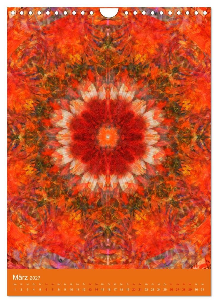 Weitere Ansicht: Meditative Pflanzenmandalas (Wandkalender 2027 DIN A4 hoch), CALVENDO Monatskalender | Christine B-B Müller, Calvendo