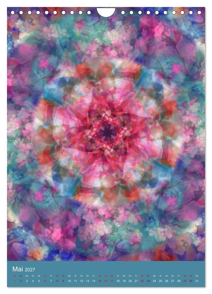 Weitere Ansicht: Meditative Pflanzenmandalas (Wandkalender 2027 DIN A4 hoch), CALVENDO Monatskalender | Christine B-B Müller, Calvendo
