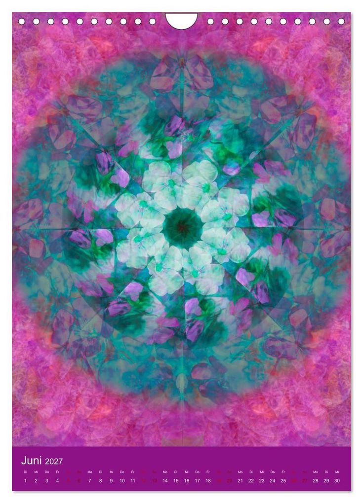 Weitere Ansicht: Meditative Pflanzenmandalas (Wandkalender 2027 DIN A4 hoch), CALVENDO Monatskalender | Christine B-B Müller, Calvendo