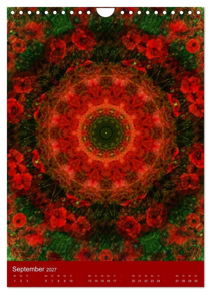 Weitere Ansicht: Meditative Pflanzenmandalas (Wandkalender 2027 DIN A4 hoch), CALVENDO Monatskalender | Christine B-B Müller, Calvendo