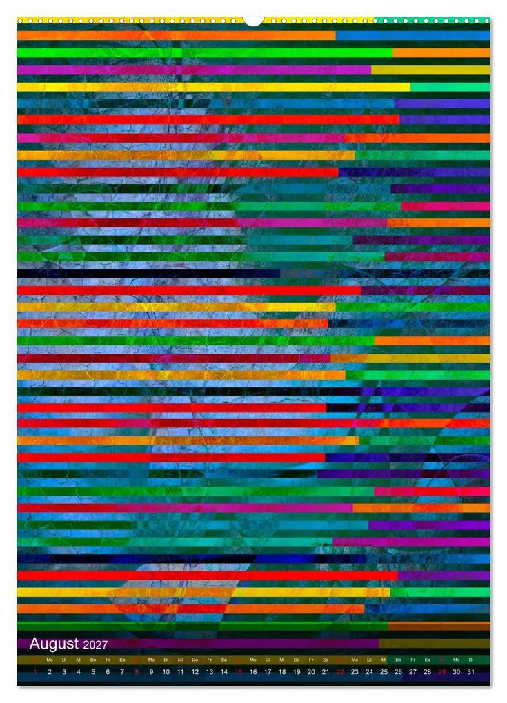 Weitere Ansicht: Das Abstrakte Jahr (Wandkalender 2027 DIN A2 hoch), CALVENDO Monatskalender | Edmund Nägele F.R.P.S., Calvendo