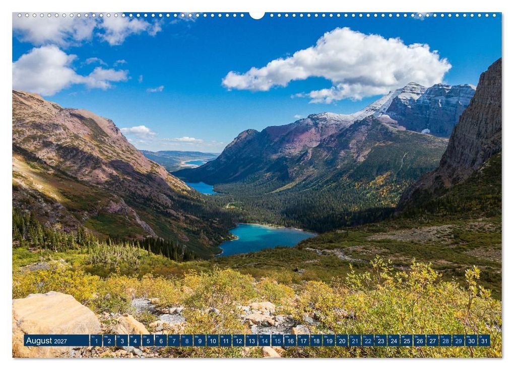 Weitere Ansicht: Glacier National Park - Abenteuer in den Rocky Mountains (Wandkalender 2027 DIN A2 quer), CALVENDO Monatskalender | Thomas Holtgräwe, Calvendo
