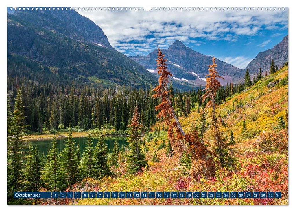 Weitere Ansicht: Glacier National Park - Abenteuer in den Rocky Mountains (Wandkalender 2027 DIN A2 quer), CALVENDO Monatskalender | Thomas Holtgräwe, Calvendo
