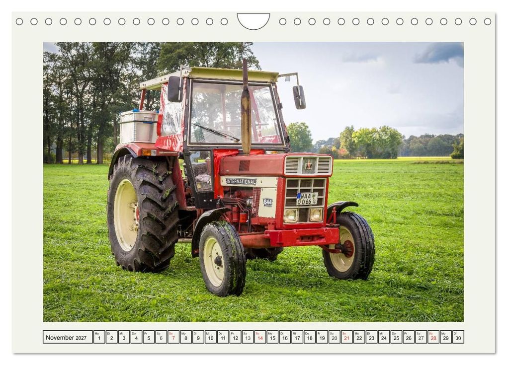 Weitere Ansicht: Alte Schätzchen - Traktoren (Wandkalender 2027 DIN A4 quer), CALVENDO Monatskalender | Marion Maurer, Calvendo
