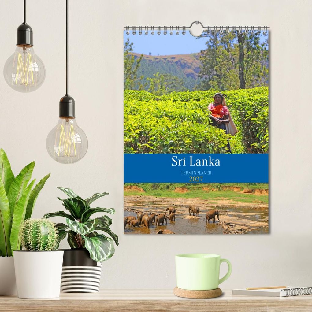 Weitere Ansicht: Sri Lanka - Terminplaner (Wandkalender 2027 DIN A4 hoch), CALVENDO Monatskalender | Denise Graupner, Calvendo