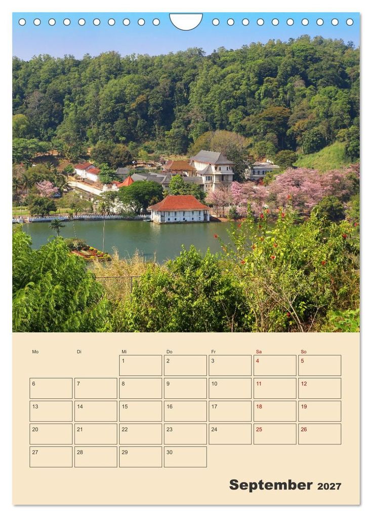 Weitere Ansicht: Sri Lanka - Terminplaner (Wandkalender 2027 DIN A4 hoch), CALVENDO Monatskalender | Denise Graupner, Calvendo