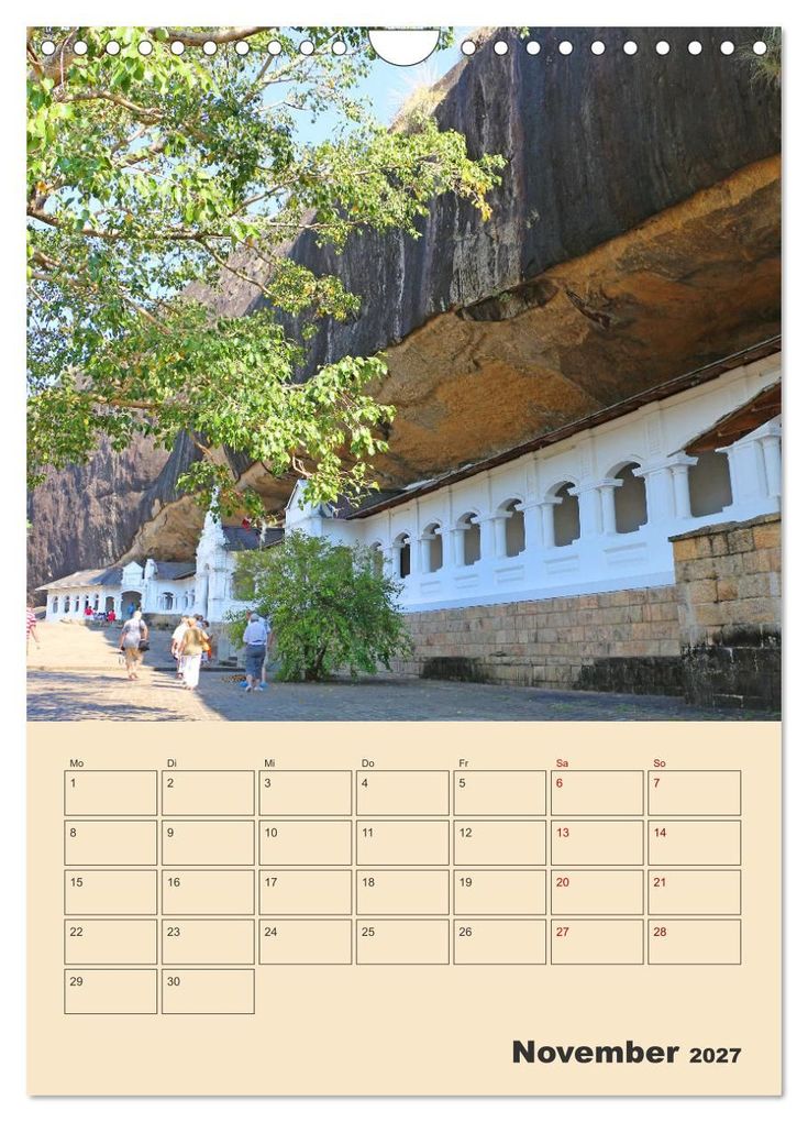 Weitere Ansicht: Sri Lanka - Terminplaner (Wandkalender 2027 DIN A4 hoch), CALVENDO Monatskalender | Denise Graupner, Calvendo