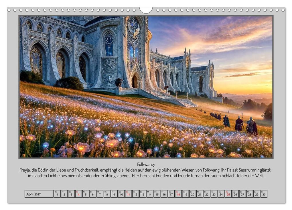 Weitere Ansicht: In Yggdrasils Schatten: Ein Pfad durch die neun Welten (Wandkalender 2027 DIN A3 quer), CALVENDO Monatskalender | Werner Braun, Calvendo