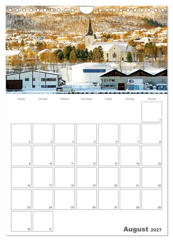 Weitere Ansicht: Die Küste Norwegens - Terminplaner (Wandkalender 2027 DIN A4 hoch), CALVENDO Monatskalender | Nina Schwarze, Calvendo