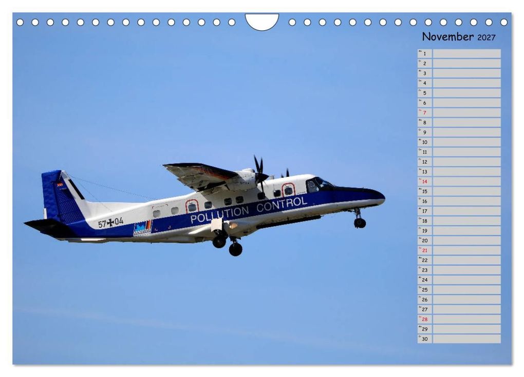 Weitere Ansicht: Flugzeuge - Starts und Landeanflüge Geburtstagsplaner (Wandkalender 2027 DIN A4 quer), CALVENDO Monatskalender | Frank Gayde, Calvendo