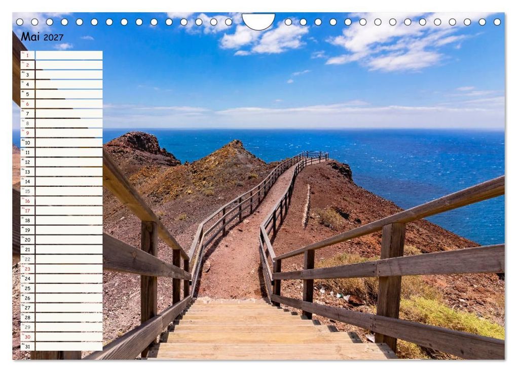 Weitere Ansicht: FUERTEVENTURA Geburtstagskalender mit Planerfunktion (Wandkalender 2027 DIN A4 quer), CALVENDO Monatskalender | Andrea Dreegmeyer, Calvendo