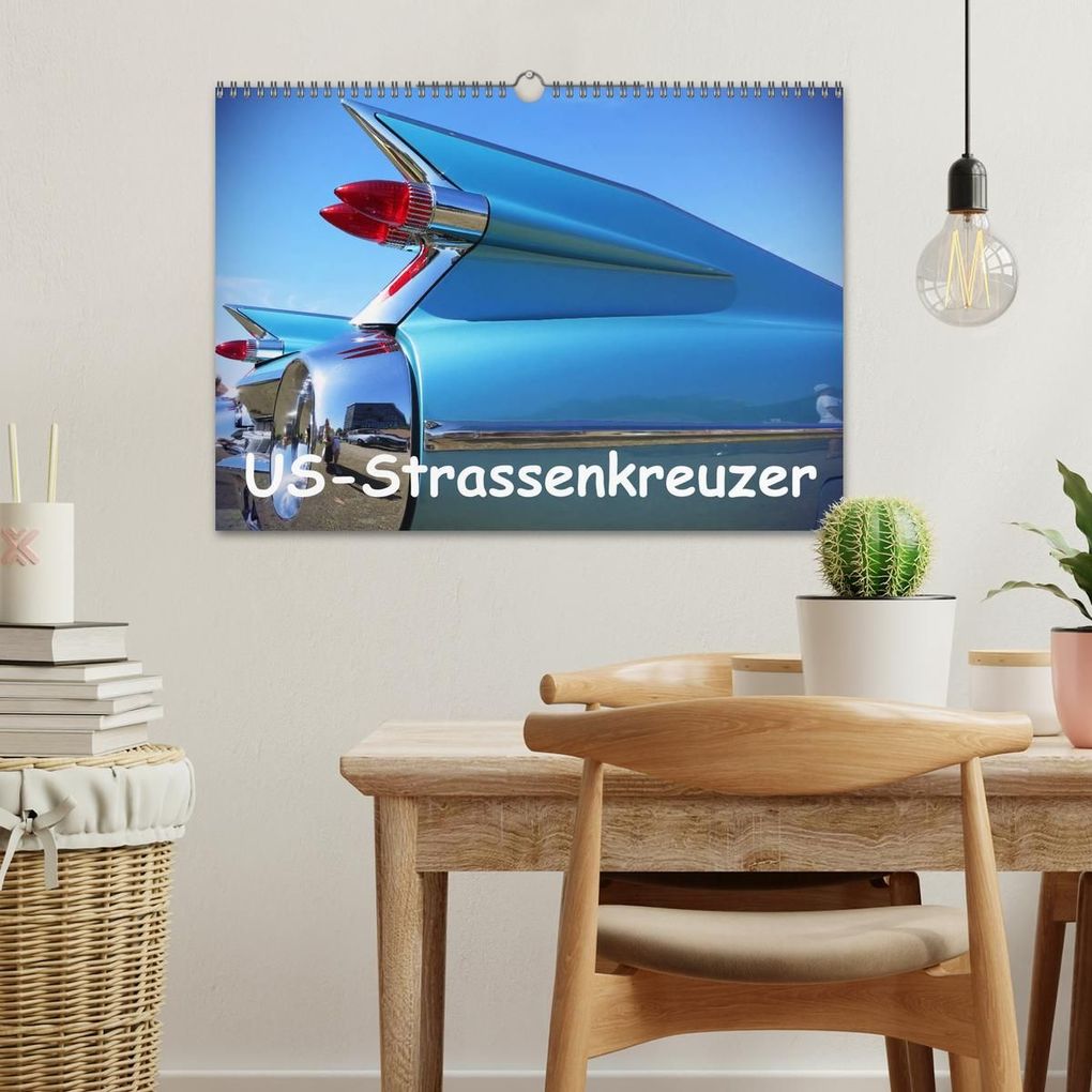 Weitere Ansicht: US-Strassenkreuzer (Wandkalender 2027 DIN A3 quer), CALVENDO Monatskalender | Arie Wubben - CH-8942 Oberrieden, Calvendo